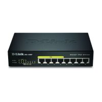 D-Link DGS-1008P 8-Port PoE Gigabit Desktop Switch Damaged Box