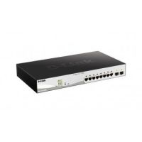 D-Link DGS-1210-10MP network switch Managed L2/L3 Gigabit Ethernet Black Power over Ethernet