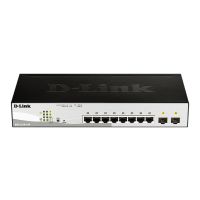 D-Link DGS-1210-10P Managed L2 Gigabit Ethernet (10/100/1000) Power over Ethernet (PoE) 1U Black