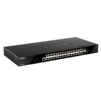 D-Link DGS-1520-28 network switch Managed L3 10G Ethernet (100/1000/10000) 1U Black