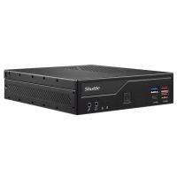 Shuttle Slim PC DH670V2 , S1700, 2x HDMI, 2x DP , 2x 2.5G LAN, 2x COM, 8x USB, 1x 2.5", 2x M.2, 24/7 permanent operation, incl. VESA