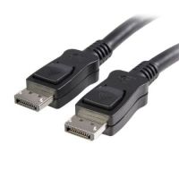 StarTech 5m Long DisplayPort 1.2 Cable with Latches M/M �� DisplayPort 4k