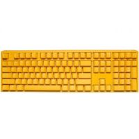 Ducky One 3 keyboard USB UK International Yellow