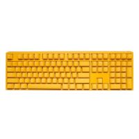 Ducky One 3 keyboard USB UK International Yellow