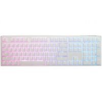 Ducky One3 Pure White Full keyboard USB UK English