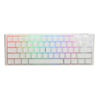 Ducky One3 Pure White Mini keyboard USB UK English