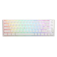 Ducky One3 Pure White SF keyboard USB UK English