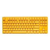 Ducky One3 Yellow TKL keyboard USB UK International