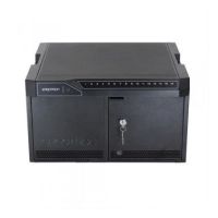 Ergotron TM DESKTOP 16 NO CABLES- Portable device management cabinet Black