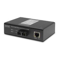 Digitus Industrial Gigabit Media Converter RJ45, SC 0.5km