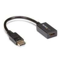 StarTech DisplayPort to HDMI Adapter - DP 1.2 to HDMI Video Converter 1080p - DP to HDMI Monitor/TV/Display Cable Adapter Dongle - Passive DP to HDMI Adapter - Latching DP Connector