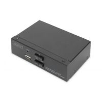 Digitus KVM Switch, 2 Port, Single Display, 4K, HDMI®