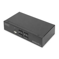 Digitus DS-12880 KVM switch Black