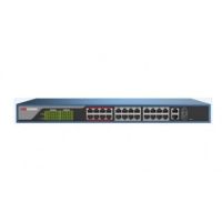 Hikvision DS-3E1326P-E network switch Managed L2 Fast Ethernet (10/100) Black Power over Ethernet (PoE)