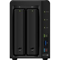 Synology DiskStation DS718+ NAS/storage server Ethernet LAN Desktop Black