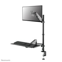 Neomounts desk mounted sit-stand workstation