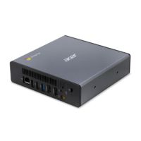 Acer Chromebox CXI4 - Mini PC - 1 x Corei5 10210U / 1.6 GHz - RAM 8 GB - SSD 256 GB - UHD Graphics - GigE - WLAN: Bluetooth 5.0, 802.11a/b/g/n/ac/ax - Chrome OS - monitor: none...