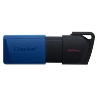 Kingston Technology DataTraveler 64GB USB3.2 Gen 1 Exodia M (Black + Blue) - 2 Pieces