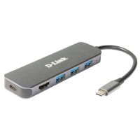 D-Link 5-in-1 USB-C Hub with HDMI/Power Delivery DUB-2333