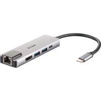 USB-C 5-PORT USB HUB+HDMI+LAN