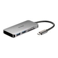 USB-C 6-PORT USB HUB+HDMI