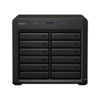 Synology DX1215 disk array 24 TB Compact Black