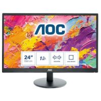 AOC 70 Series E2470SWH LED display 61 cm (24") 1920 x 1080 pixels Full HD LCD Black