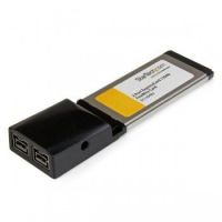 StarTech 2 Port ExpressCard 1394b FireWire Laptop Adapter Card