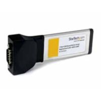 StarTech 1 Port ExpressCard to RS232 DB9 Serial Adapter Card w/ 16950 - USB Based