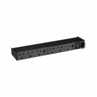 Eaton EFLX6B power distribution unit (PDU) 6 AC outlet(s) 1U Black