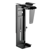 LogiLink EO0005 CPU holder Desk-mounted CPU holder Black