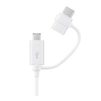 Samsung EP-DG930 USB cable 1.5 m 2.0/3.2 Gen 1 (3.1 Gen 1) USB A USB C/Micro-USB B White