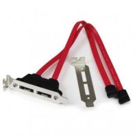 StarTech 2 Port Low Profile SATA to eSATA Plate Adapter