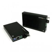 StarTech 10/100 Mbps Ethernet Single Mode WDM Fiber Media Converter Kit SC 20km