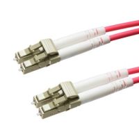 Cablenet 20m OM4 50/125 LC-LC Duplex Erika Violet LSOH Fibre Patch Lead