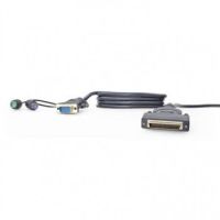 Linksys OmniView Dual Port Cable, PS/2 KVM cable 1.8 m Black