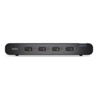 Advanced Secure DVI-I KVM Switch - KVM-/Audio-Switch