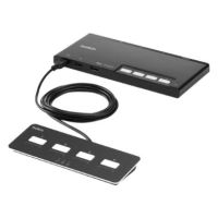 Belkin F1DN204MOD-HH-4 KVM switch Rack mounting Black