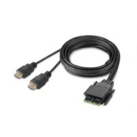 Belkin F1DN2MOD-CC-H06 KVM cable Black 1.8 m