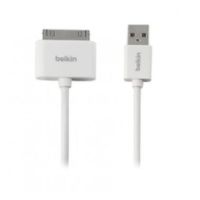 Belkin F2CU005BT3MWH mobile phone cable White USB A Apple 30-pin 3 m