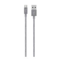 Belkin F2CU021BT04-GRY USB cable 1.2 m USB A Micro-USB A Grey