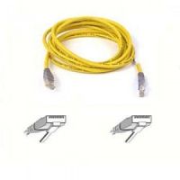 Belkin F3X126B01M networking cable 1 m Yellow