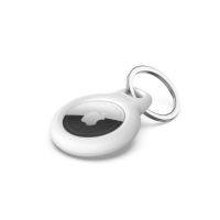 KEYRING APPLE AIRTAG WHITE