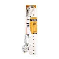 Belkin E-Series 6 Socket, 1-Metre SurgeStrip surge protector 6 AC outlet(s) 230 V 1 m White