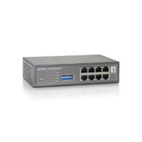 FEP-0800W120 - Switch - unmanaged - 8 x 10/100 (PoE)