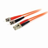 StarTech 3m Multimode 62.5/125 Duplex Fiber Patch Cable LC-ST