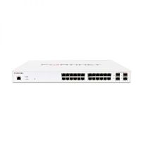 Fortinet FortiSwitch-148F is a performance/price competitive L2+ management switch with 48x GE port + 4x SFP+ port + 1x RJ45 console