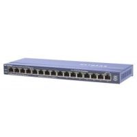 Netgear FS116PEU network switch Fast Ethernet (10/100) Power over Ethernet (PoE)