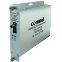 comnet Digital Video Receiver Data TranscRec RS422/485-2W & 4W), 1 Simplex Contact Closure, 1 Fiber,