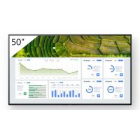 Sony FW-50BZ30L Signage Display Digital signage flat panel 127 cm (50") LCD Wi-Fi 440 cd/m² 4K Ultra HD Black Android 24/7